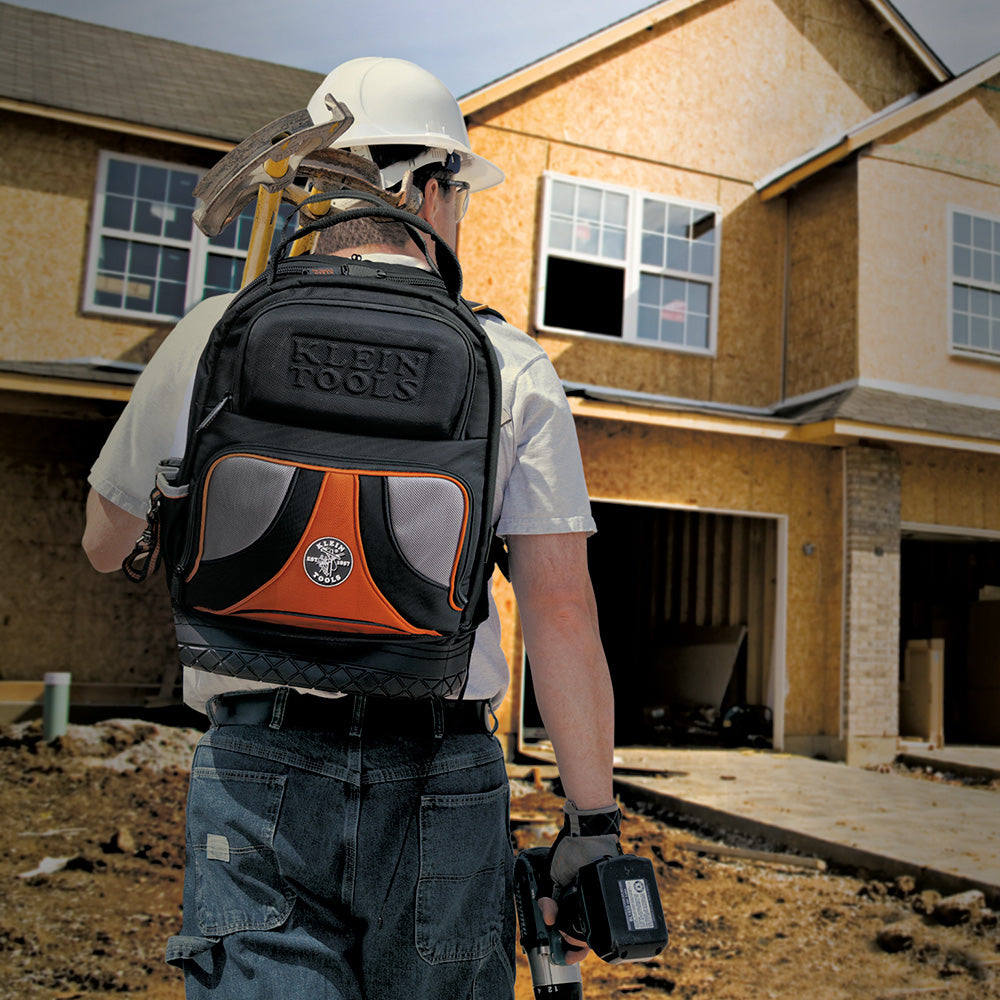 55421BP-14 - Tradesman Pro Tool Bag Black Backpack - 39 Pocket - 14"