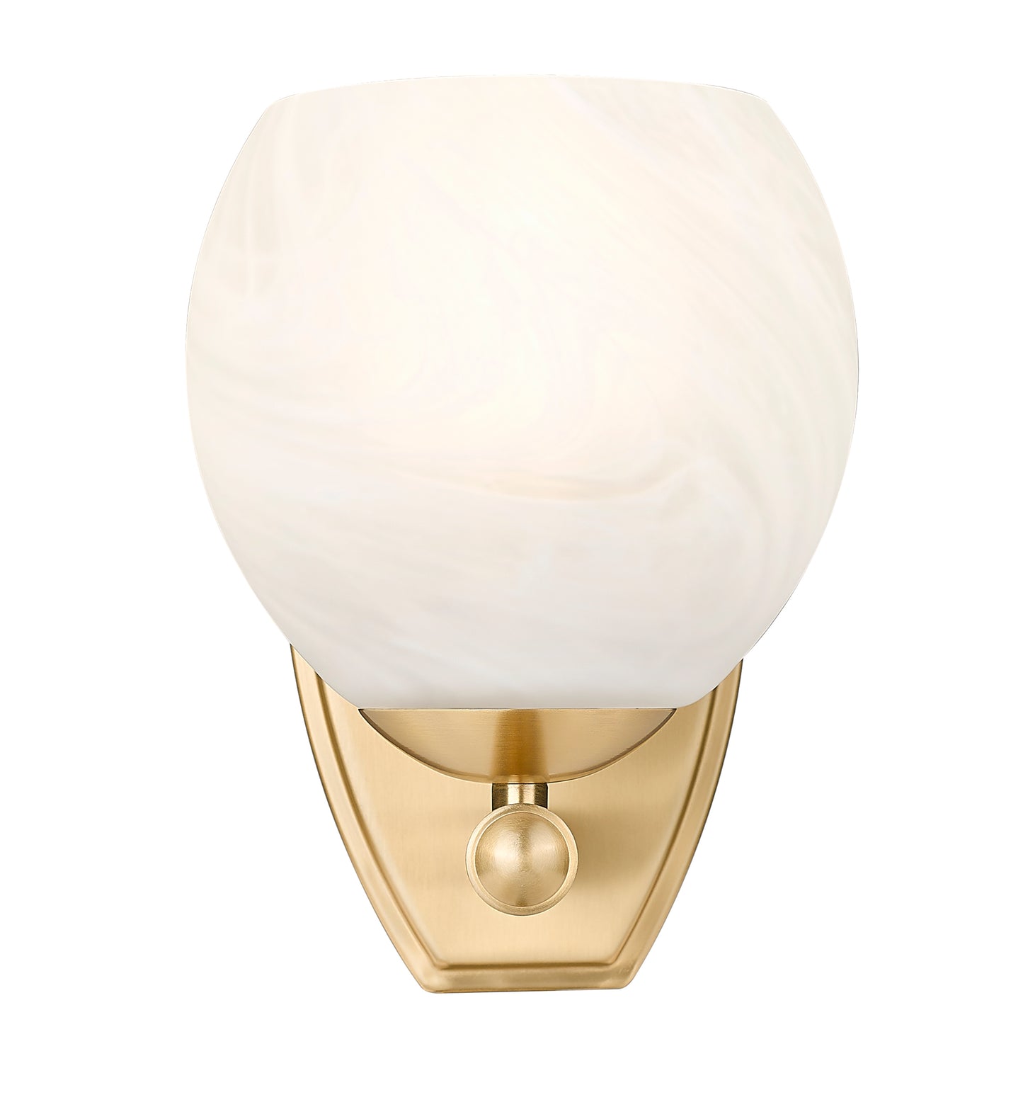 1963-1S-MGLD - Colette 1 Light Wall 9" Sconce - Modern Gold
