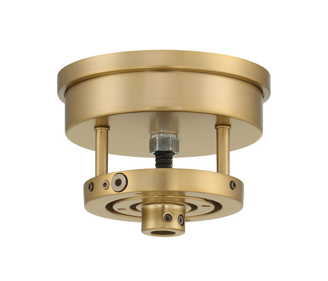 SMA180-SB - Slope Mount Adapter in Satin Brass