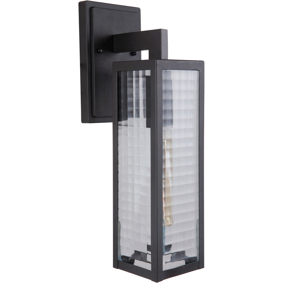 Z4514-MN-SC - Deka 1 Light 17" High Outdoor Wall Lantern - Midnight