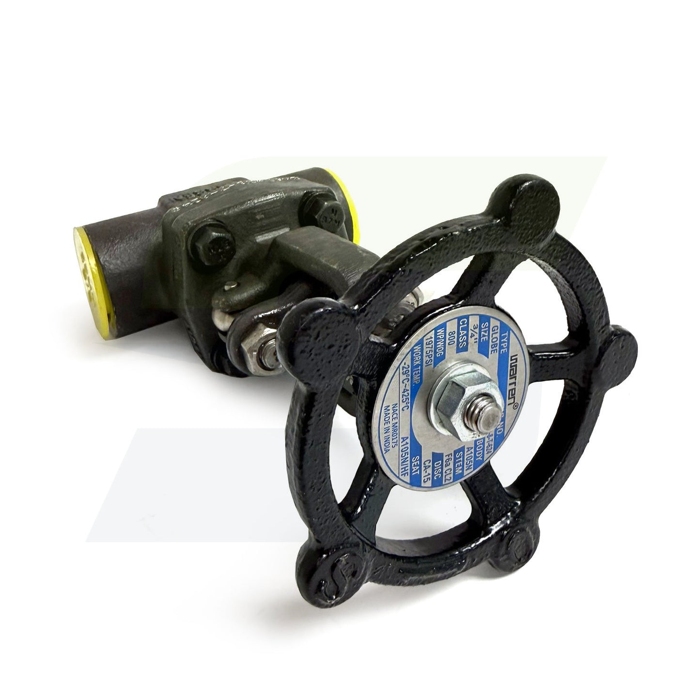 .75V852B-8THG - 3/4" Class 800 Forged Steel Globe Valve