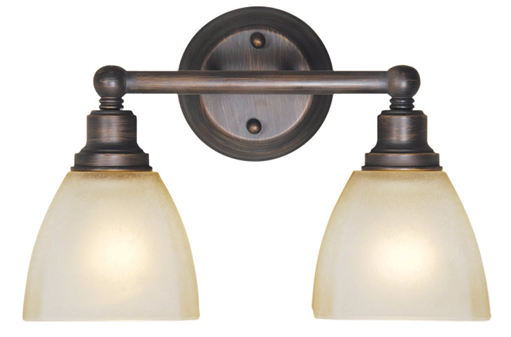 26602-BZ - Bradley 2 Light 14.5" Wide Vanity Light - Bronze