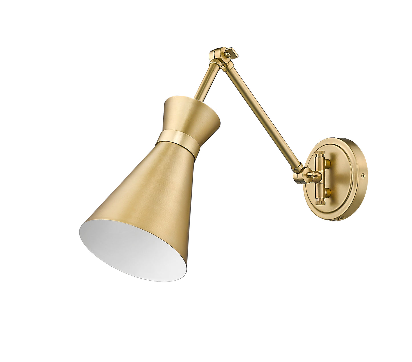 351S-MGLD - Soriano 1 Light Wall 6" Sconce - Modern Gold