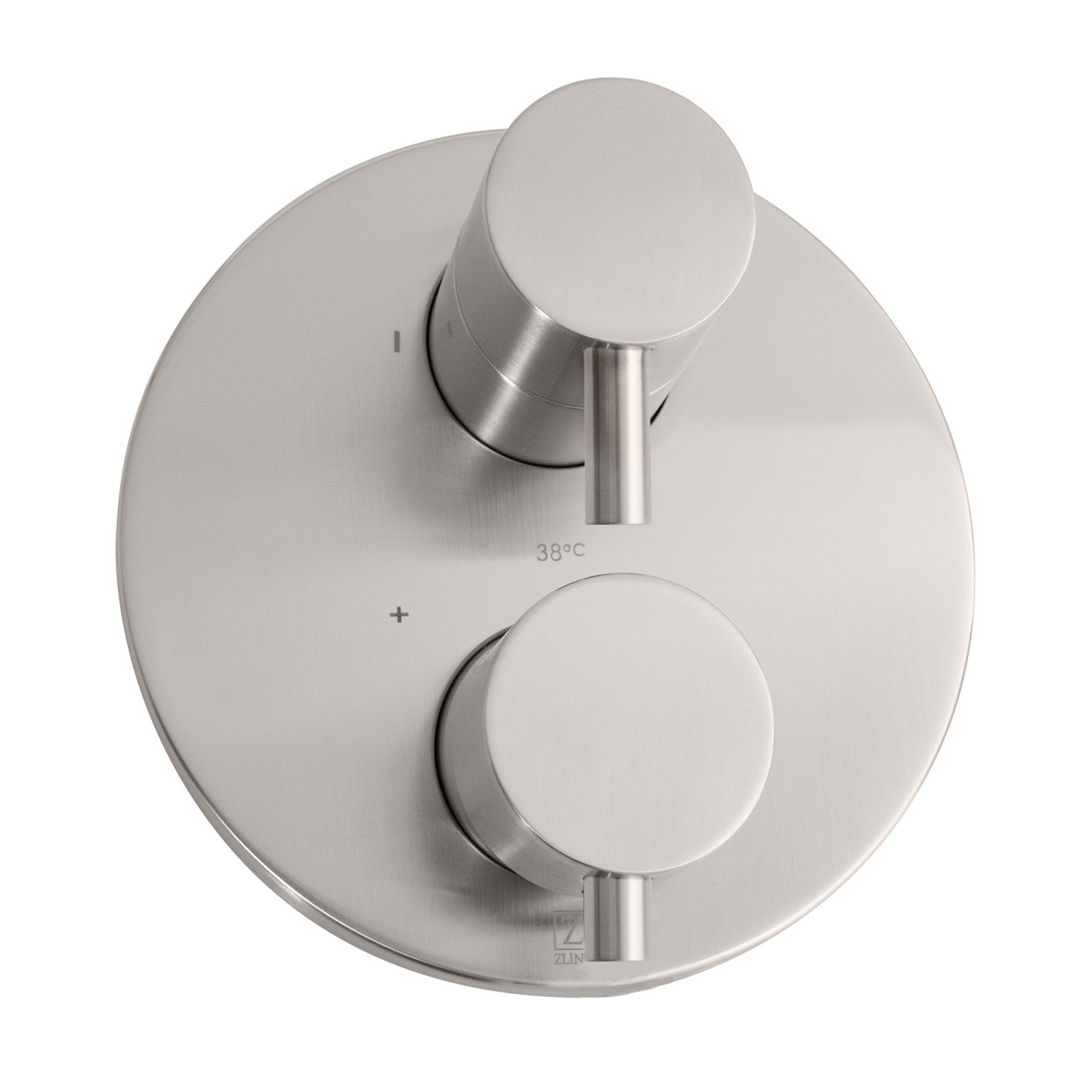 EMBY-SHS-T2-BN - Emerald Bay Thermostatic Shower System in Brushed Nickel