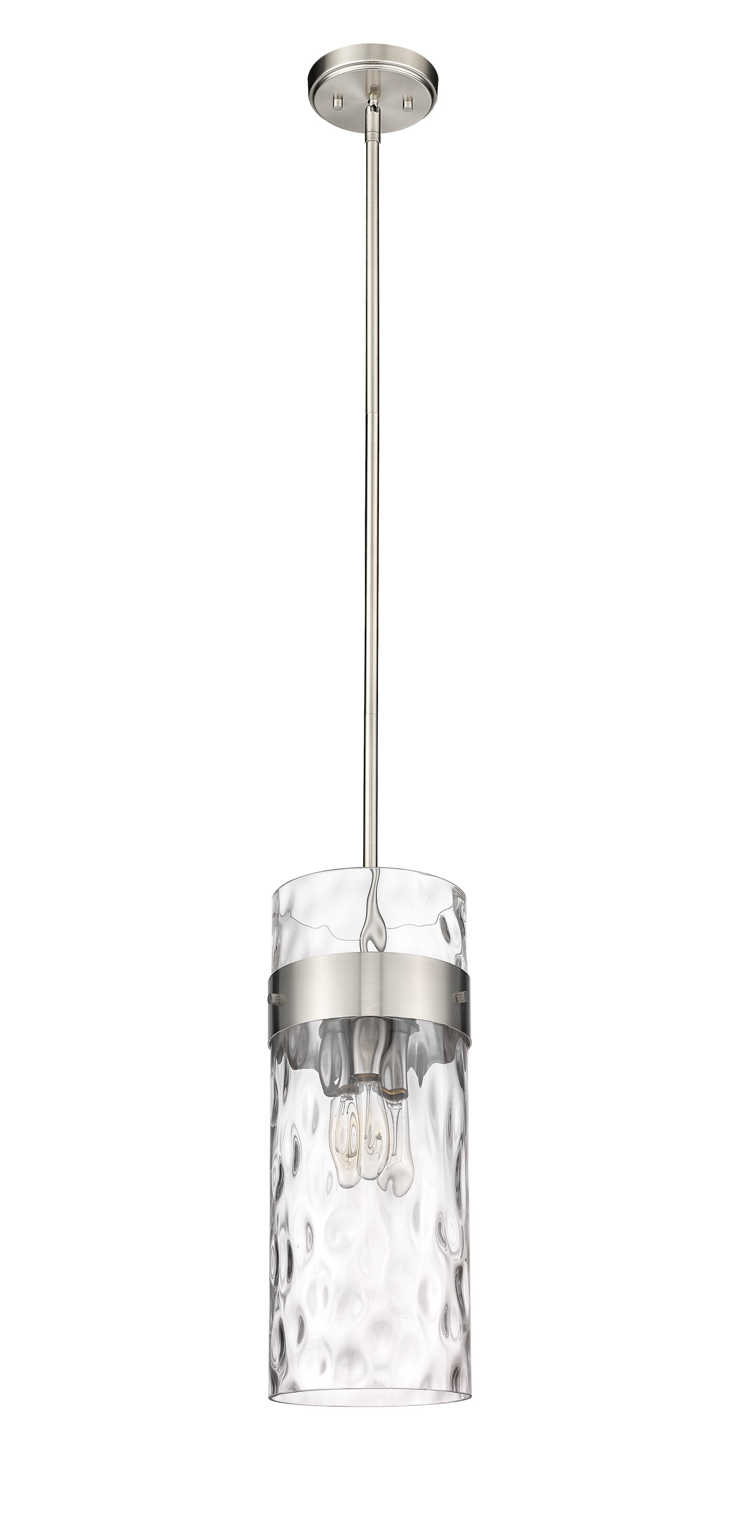 3035P9-BN - Fontaine 3 Light 9" Pendant - Brushed Nickel