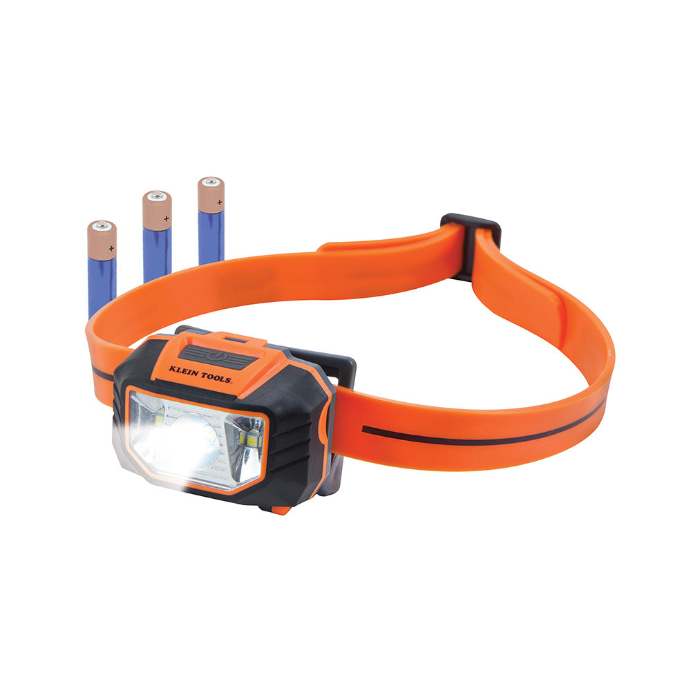 56220 - LED Headlamp with Silicone Hard Hat Strap