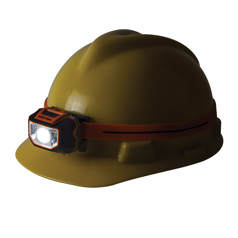 56220 - LED Headlamp with Silicone Hard Hat Strap