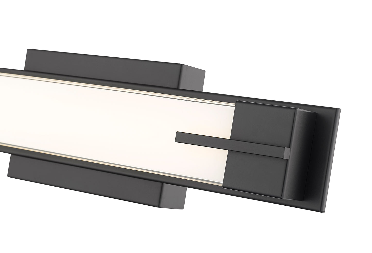 4100-18W-MB-LED - Chase 1 Light 18" Vanity - Matte Black