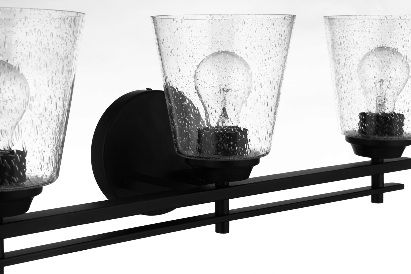 19624FB3 - Drake 3 Light 24" Wide Vanity Light - Flat Black