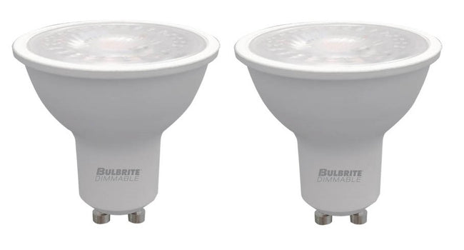 771108 - Dimmable PAR16 LED GU10 Base Light Bulb - 6 Watt - 2700K - 2 Pack