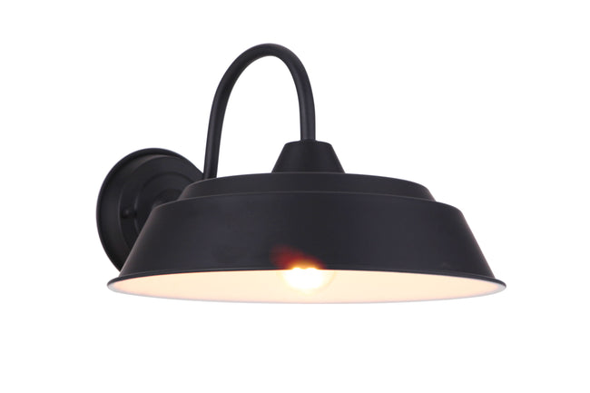 ZA5504-MN - Landmark 1 Light 7.5" High Outdoor Wall Lantern - Midnight