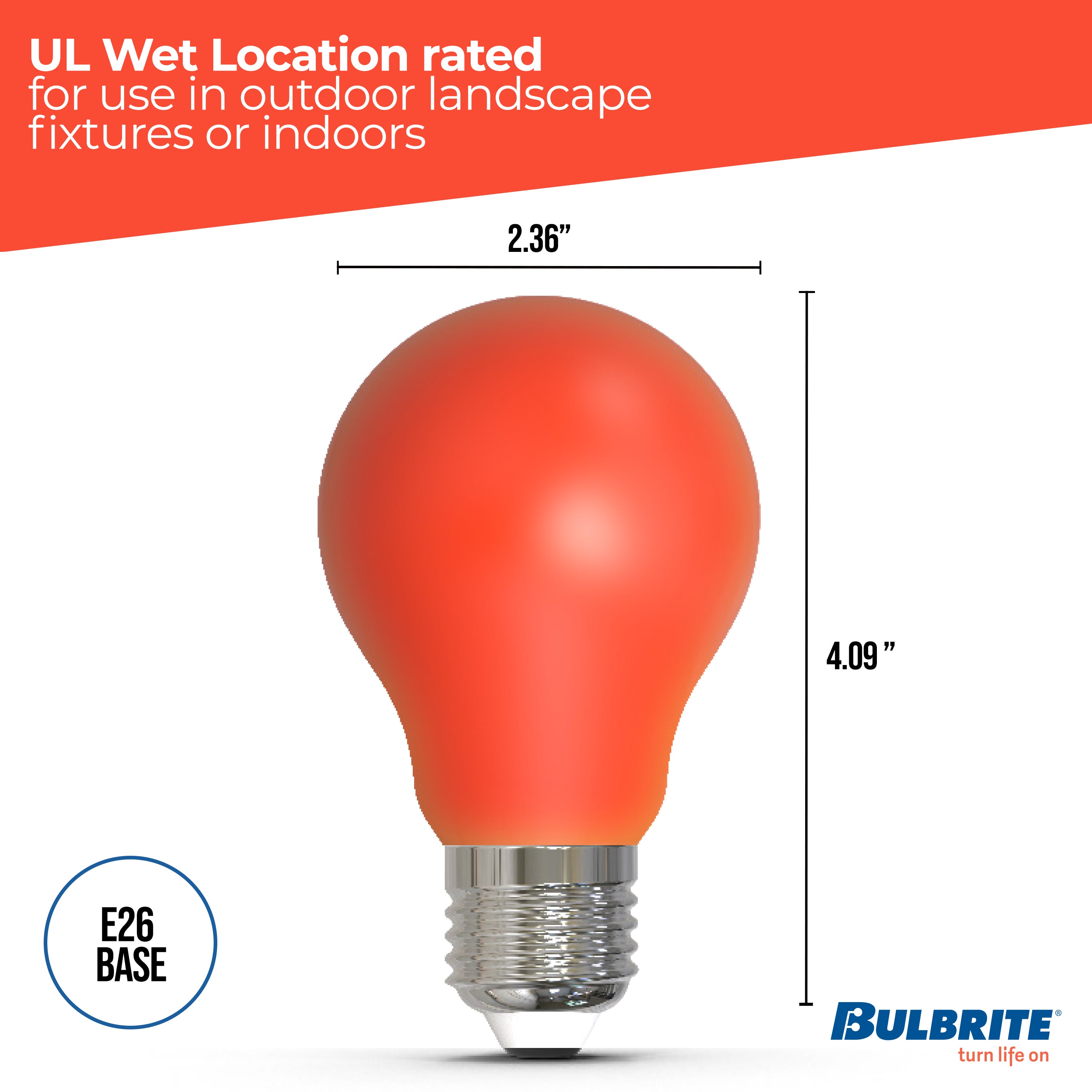 Bulbrite 776105 A19 LED Light Bulb - Thumbnail 3