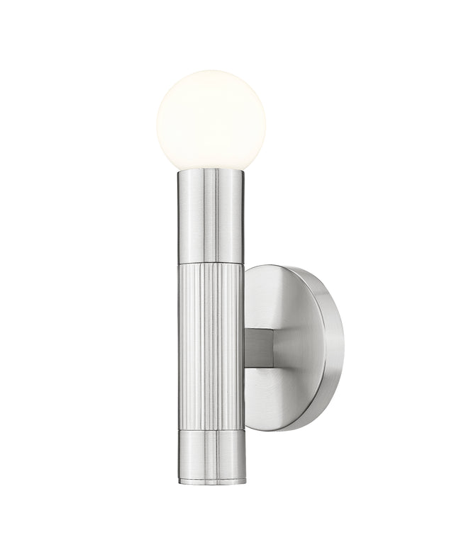 1956-1S-BN - Stari 1 Light Wall 9" Sconce - Brushed Nickel