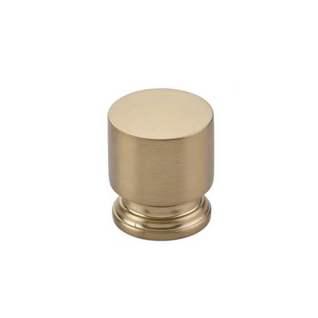 86470US4 - Prosser 1 1/4" Cylindrical Cabinet Knob - Transitional Heritage Collection - Satin Brass