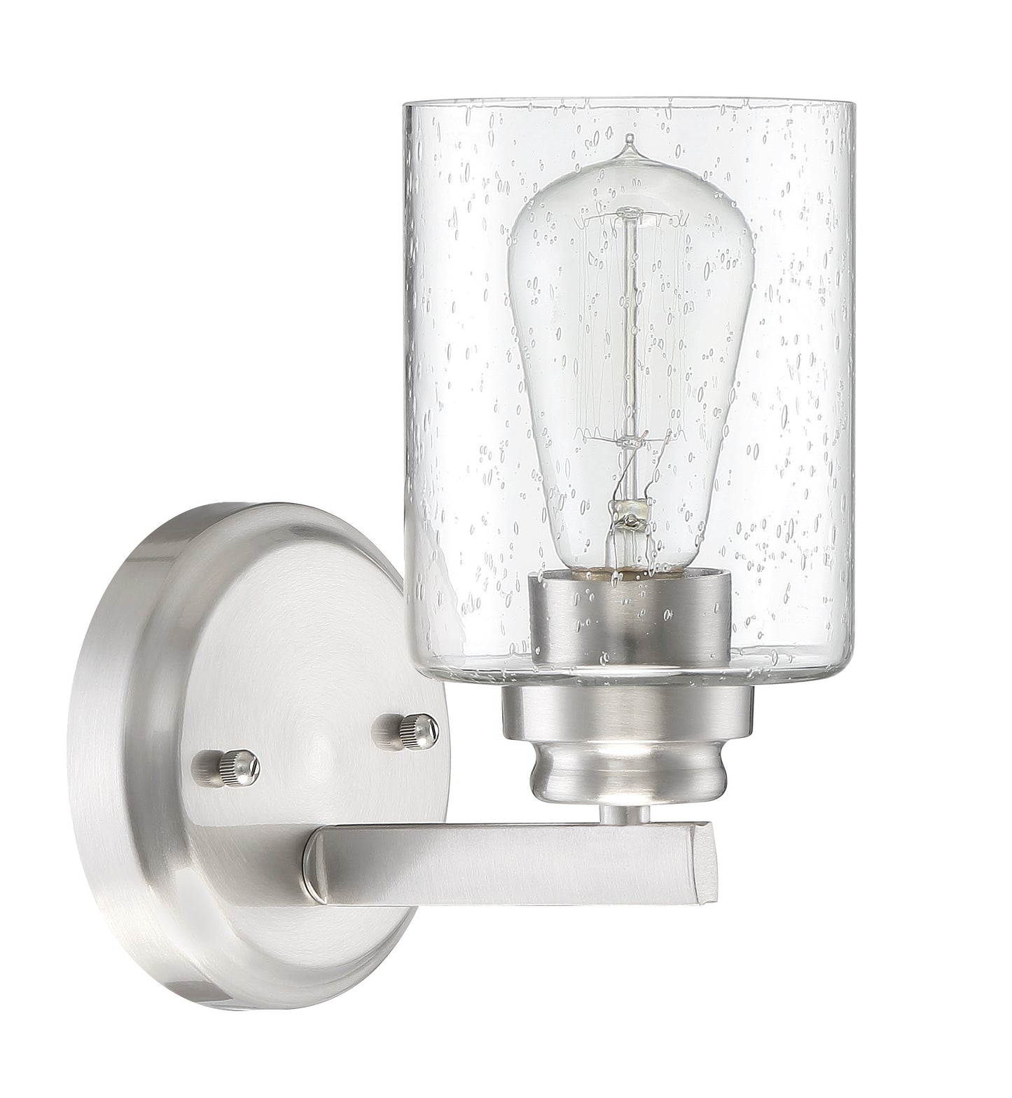 50501-BNK - Bolden 1 Light 8.5" High Wall Sconce - Brushed Nickel