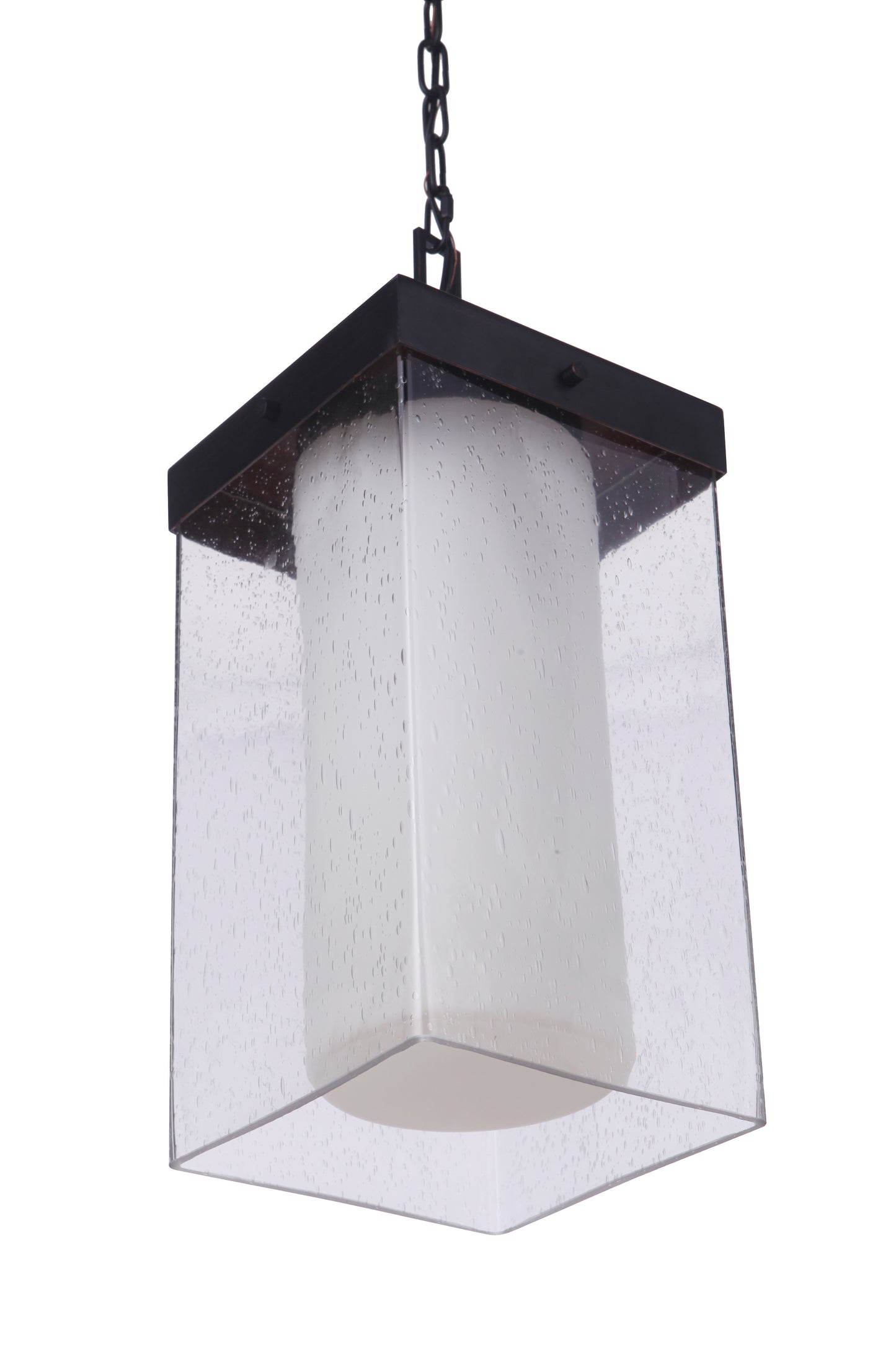 ZA5621-MN - Hayner 1 Light 8.88" Wide Outdoor Pendant - Midnight