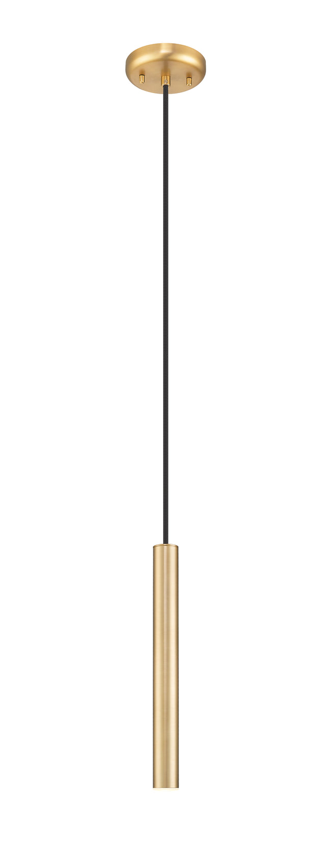 919MP12-MGLD-LED - Forest 1 Light Pendant 5" - Modern Gold