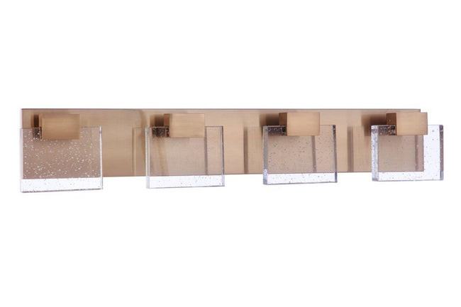 15929SB-LED - Alamere 4 Light 29" Wide LED Vanity Light - Satin Brass