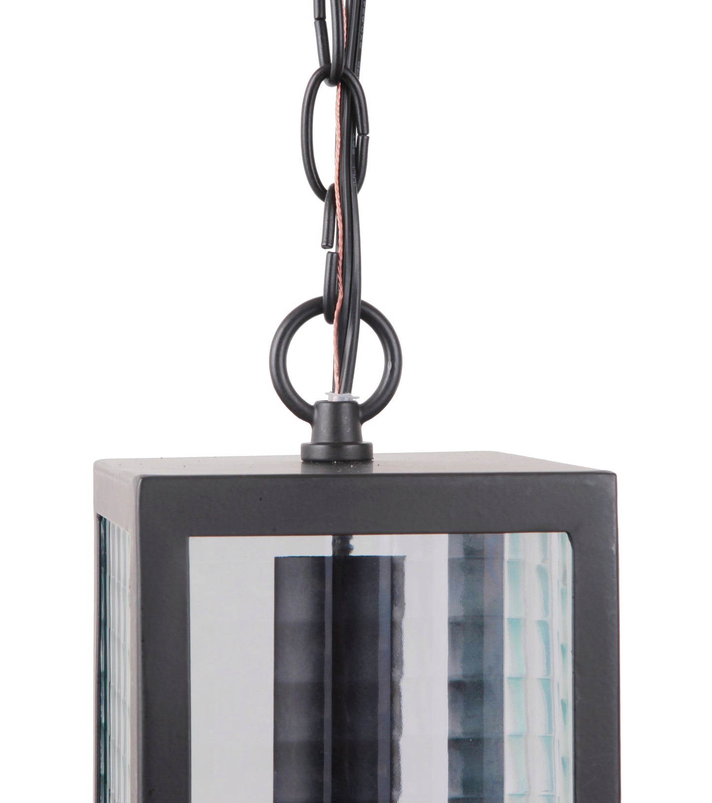 Z4521-MN-SC - Deka 1 Light 4.85" Wide Outdoor Pendant - Midnight