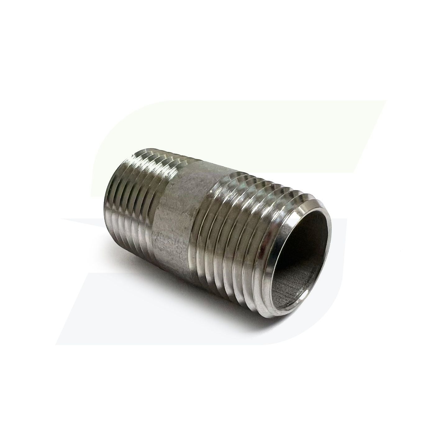 4008-150 - 1/2" x 1-1/2" L Threaded Pipe Nipple, 304/304L Stainless Steel Schedule 40