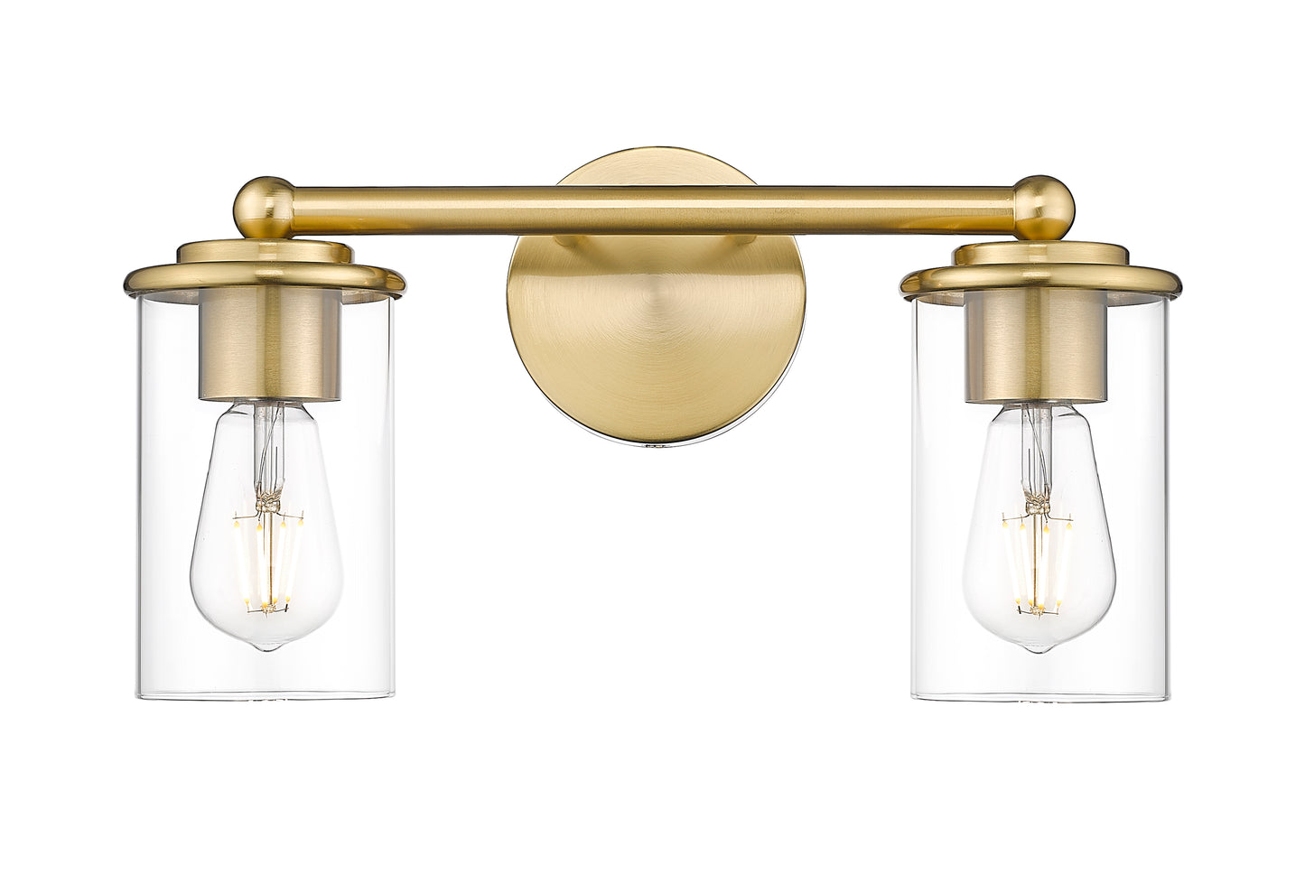 742-2V-LG - Thayer 2 Light 16" Vanity - Luxe Gold