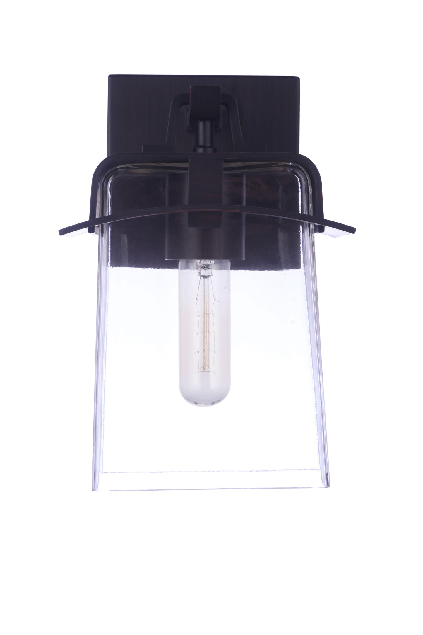 ZA6004-ABZ - Smithy 1 Light 10.38" High Outdoor Wall Lantern - Aged Bronze Brushed