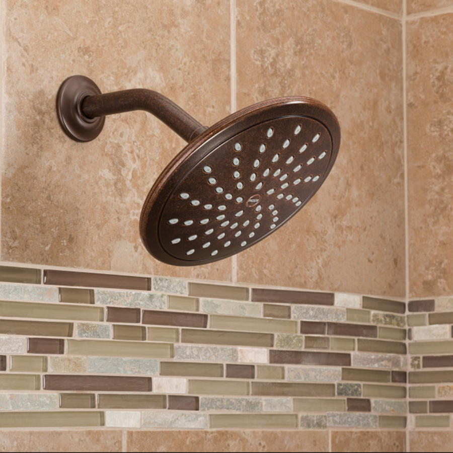 6345ORB - One-Function 8" Diameter Spray Head Eco-Performance Rainshower - Oil Rubbed Bronze