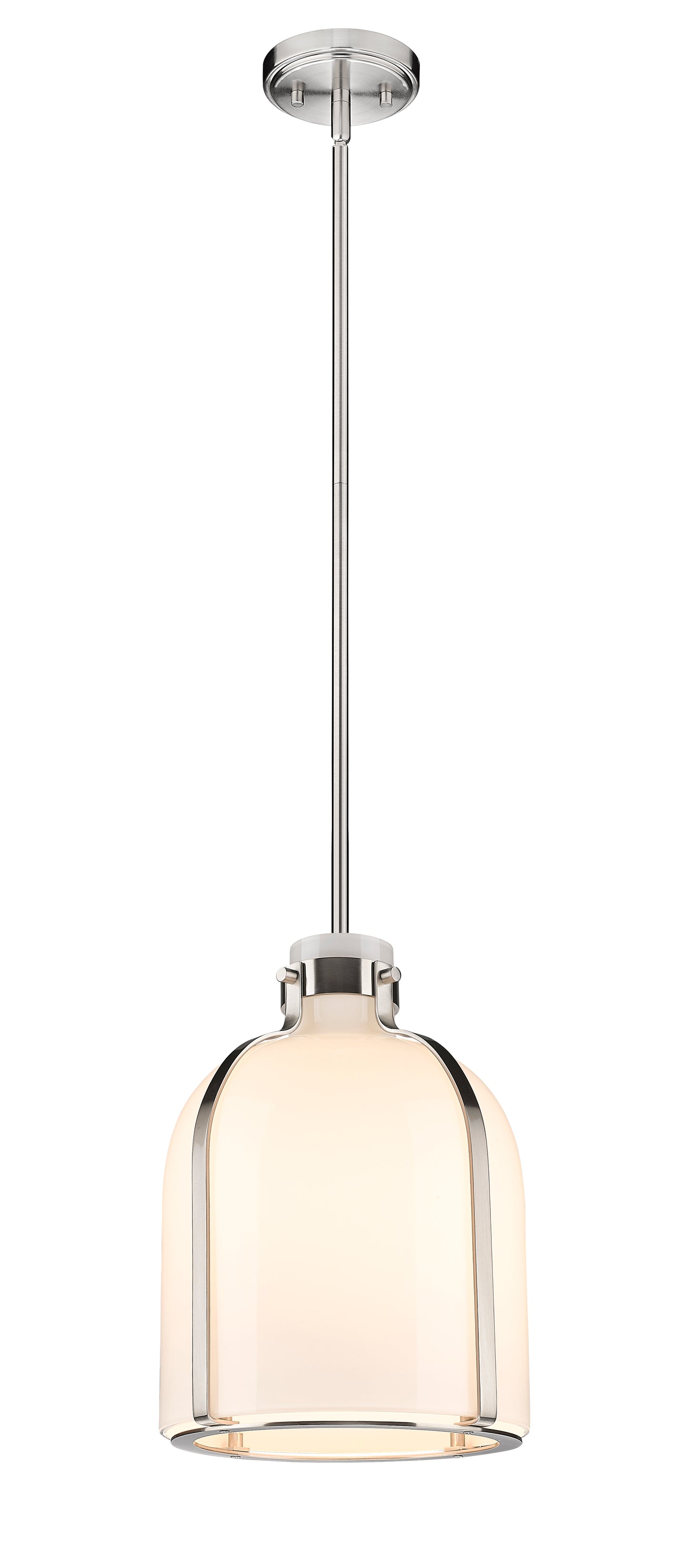 818-9BN - Pearson 1 Light 10" Pendant - Brushed Nickel