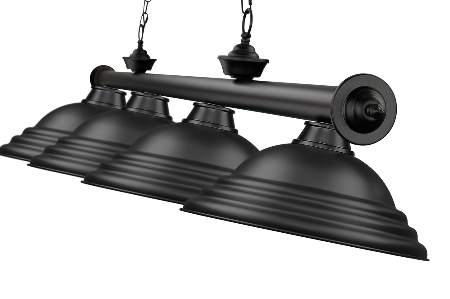 2306-4MB-SMB - Cordon 4 Light 82" Billiard - Matte Black