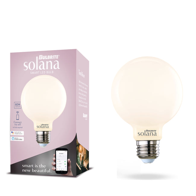 293121 - Milky G25 Wi-Fi Smart LED Light Bulb - 5.5 Watt - Adjustable Color Temperature