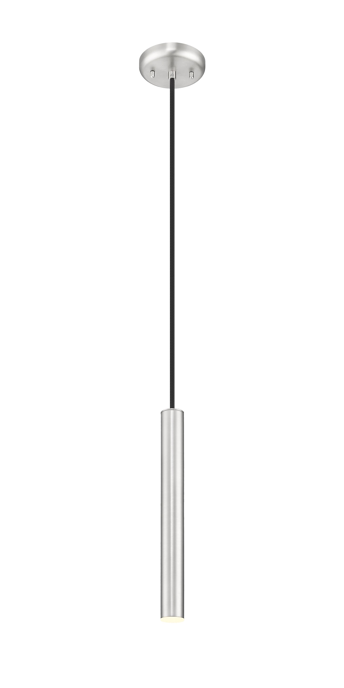919MP12-BN-LED - Forest 1 Light Pendant 5" - Brushed Nickel