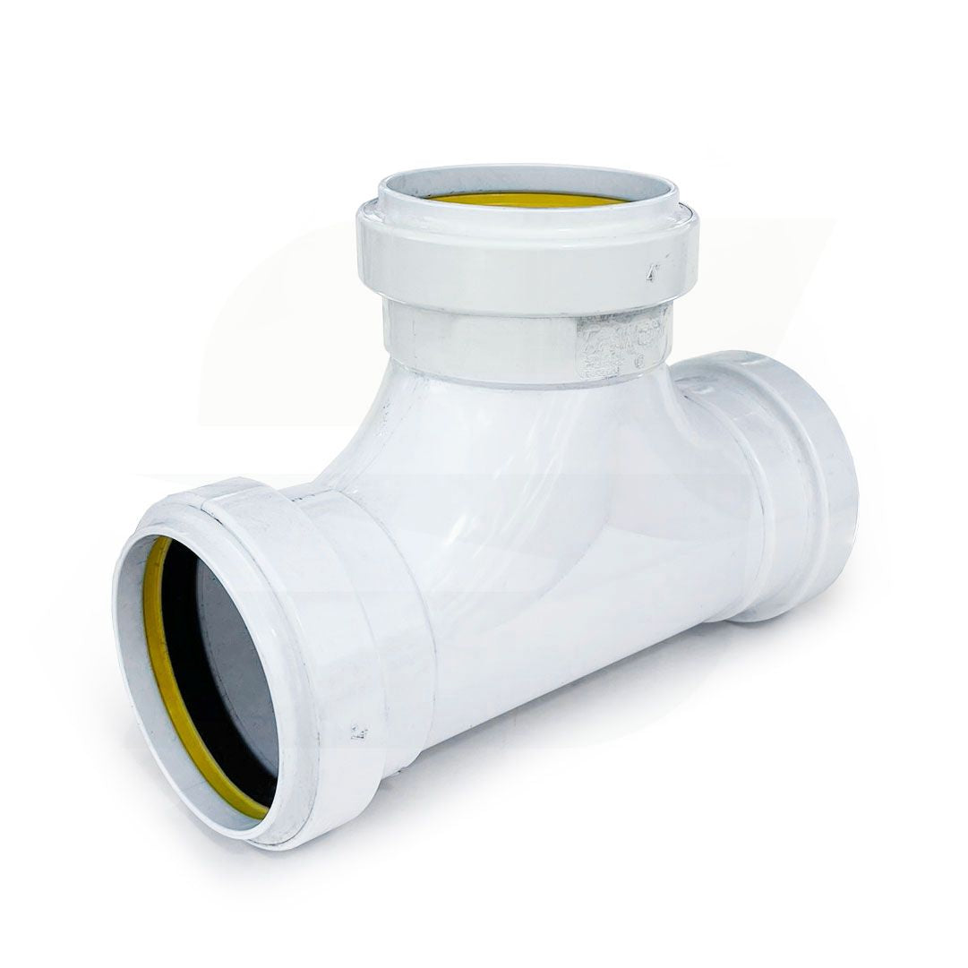 2-way clean out tee gasketed sewer fitting 