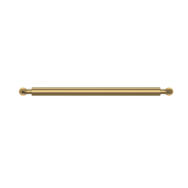4955044 - 12" Centers - Hollywood Hills Pull - Satin Brass