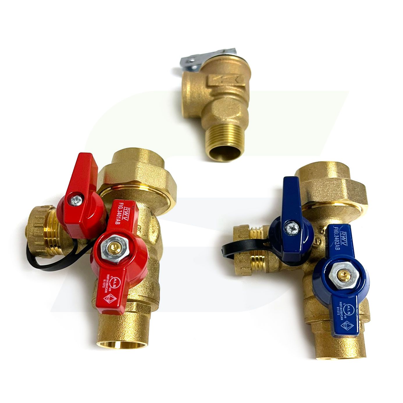 3400RAB - Tankless Water Heater Installation Kit - 3/4" Sweat