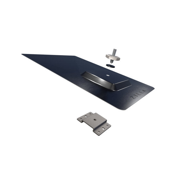 ZDSFA-15 AL BLK - Double Stud Flashing Assembly - Black - 20-Pack