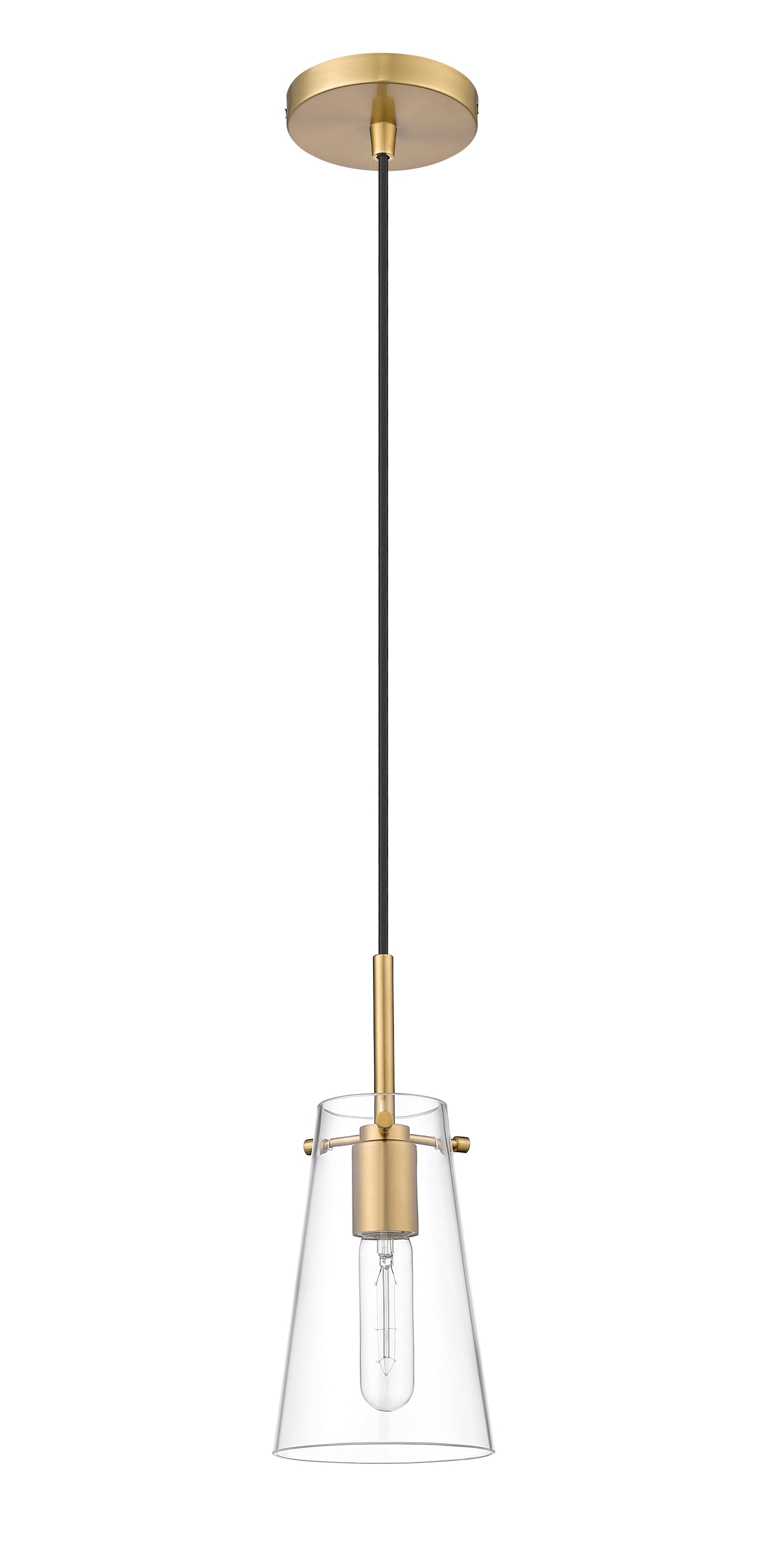 7508MP-MGLD - Kira 1 Light 5" Pendant - Modern Gold