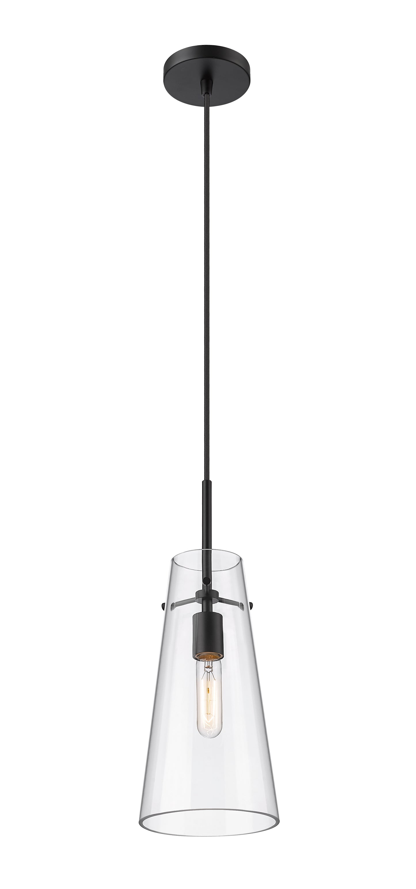 7508P-MB - Kira 1 Light 6" Pendant - Matte Black