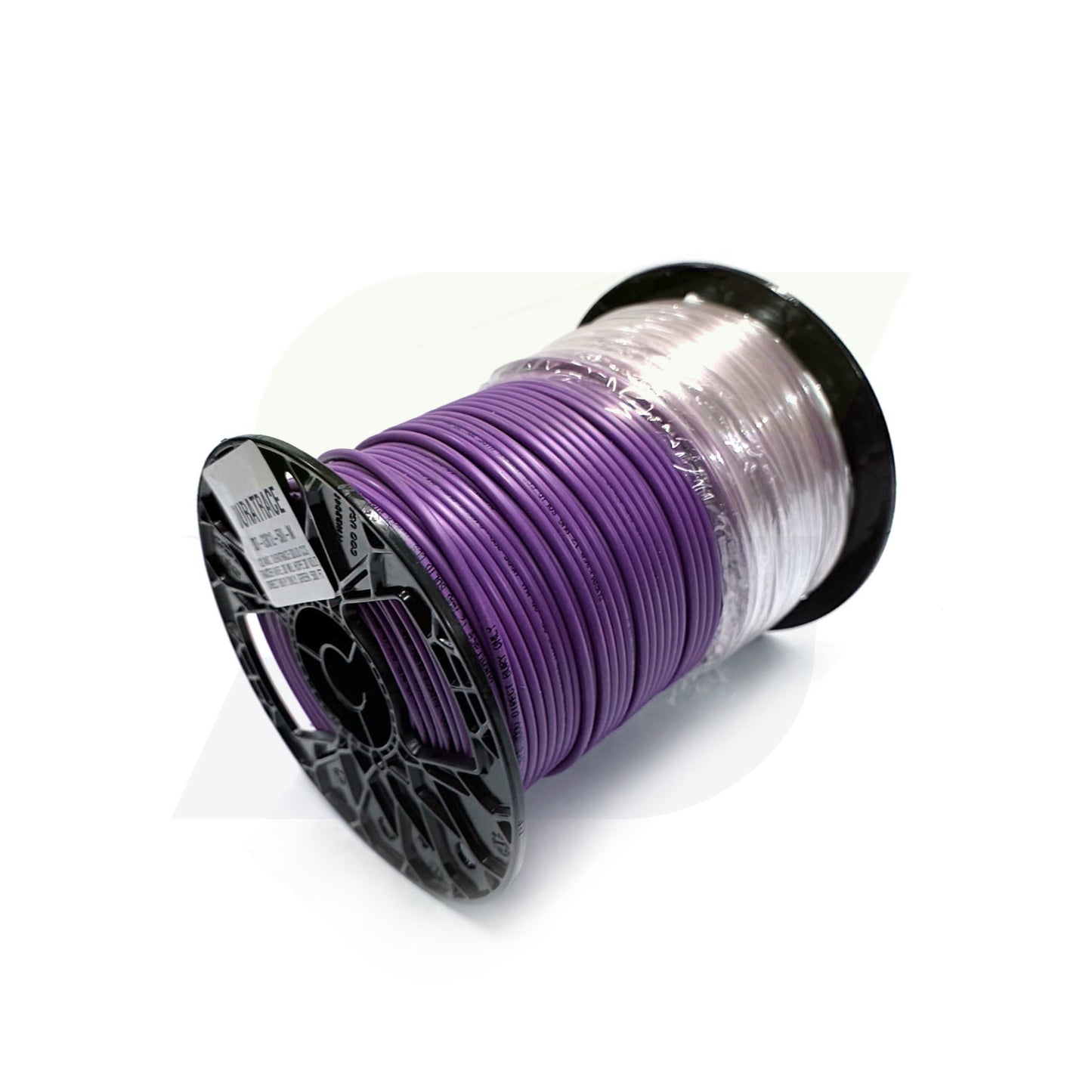 DTP-3012-500 - 12 AWG 30 mil Solid Copper Purple Tracer Wire - 500 ft Roll