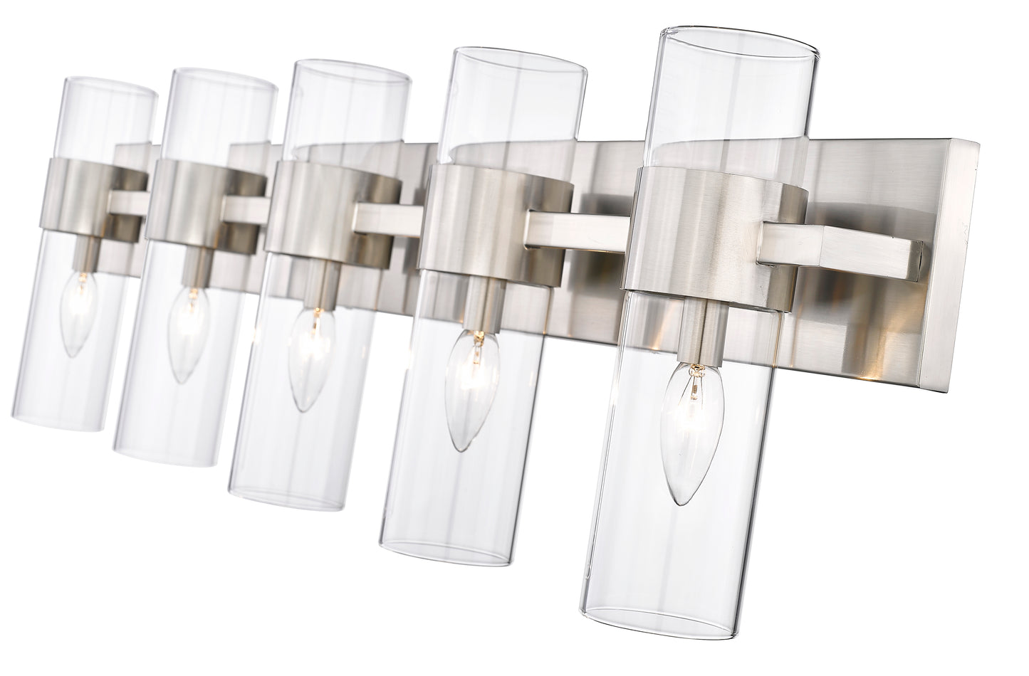 343-5V-BN - Lawson 5 Light 38" Vanity - Brushed Nickel