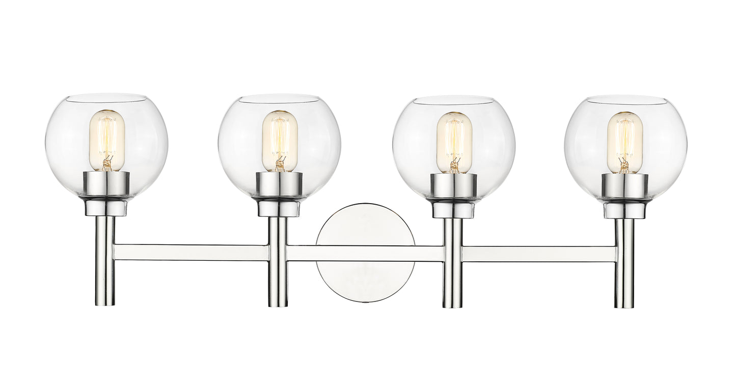 7502-4V-CH - Sutton 4 Light 32" Vanity - Chrome