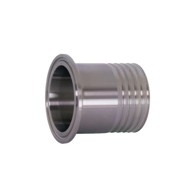 14MPHR-G100 - Rubber Hose Clamp Adapter - 1" Hose 1" Tube OD - 304 Stainless Steel