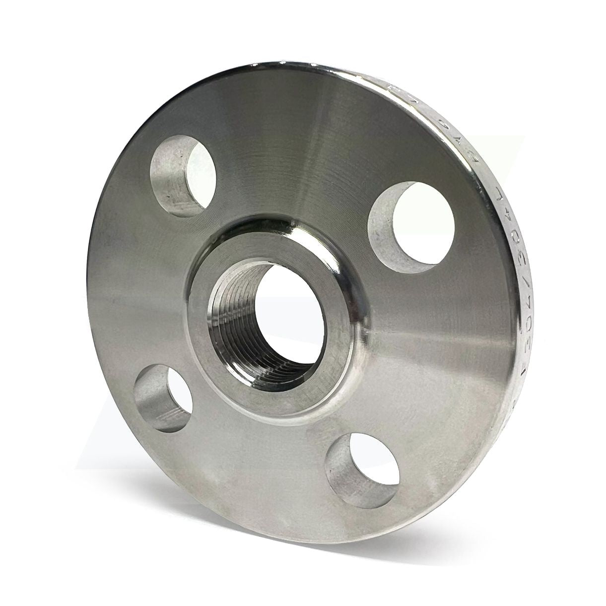 A435-32 - 2" 304 Stainless Steel Threaded Flange - Raised Face - 150#