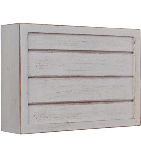 CH1305-WW - Designer-Chime Illuminated 6.25" Wide Chime - White Wash