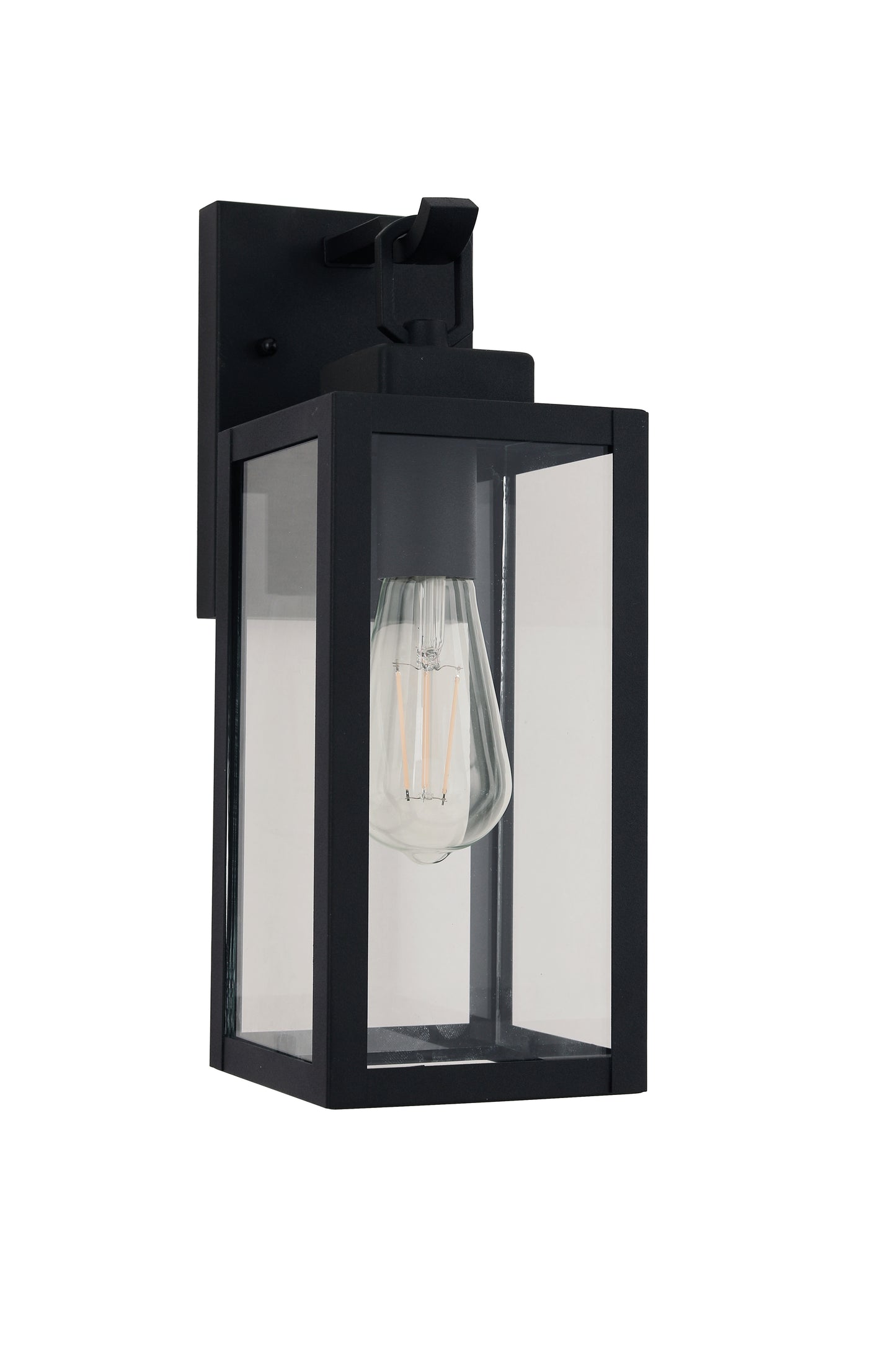 ZA6804-TB - Marin 1 Light 13.75" High Outdoor Wall Lantern - Textured Black