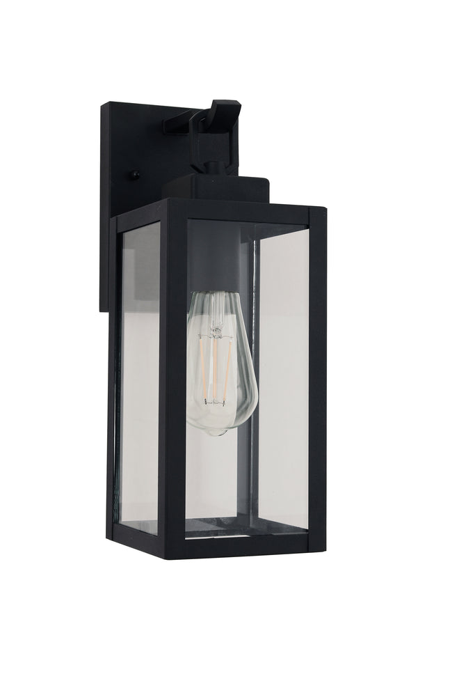 ZA6804-TB - Marin 1 Light 13.75" High Outdoor Wall Lantern - Textured Black