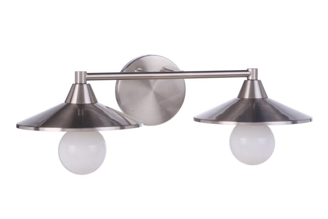12519BNK2 - Isaac 2 Light 19" Wide Vanity Light - Brushed Nickel