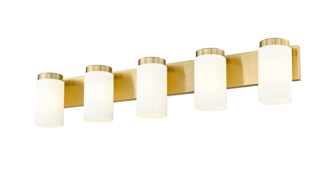 746-5V-LG - Burk 5 Light 38" Vanity - Luxe Gold