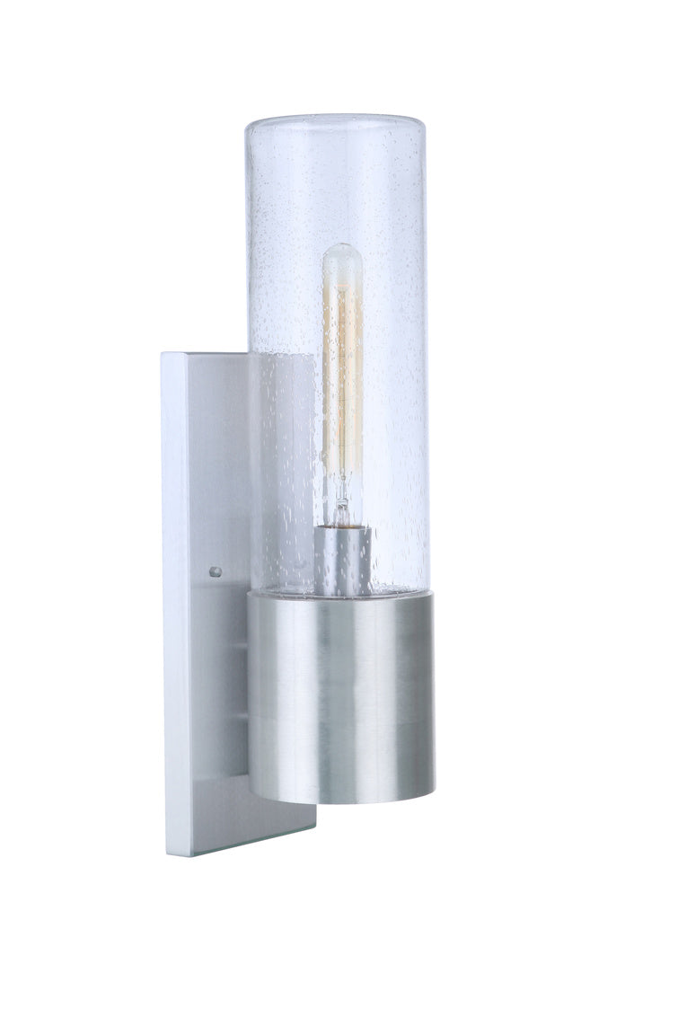 ZA3910-SA-LED - Sabre 1 Light 20" High Outdoor Wall Lantern - Satin Aluminum