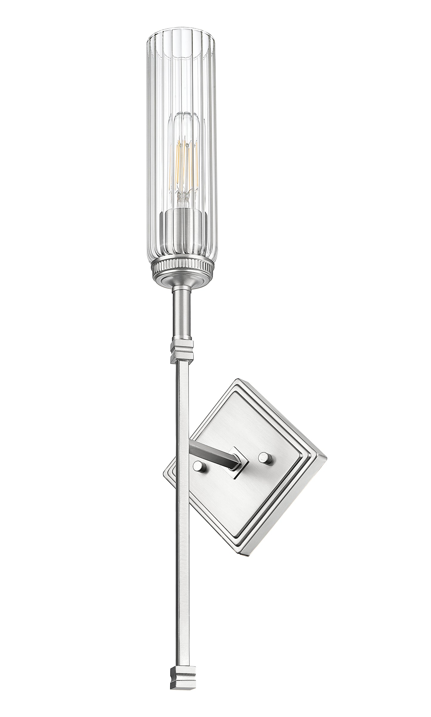 3047-1S-BN - Esme 1 Light Wall 24" Sconce - Brushed Nickel