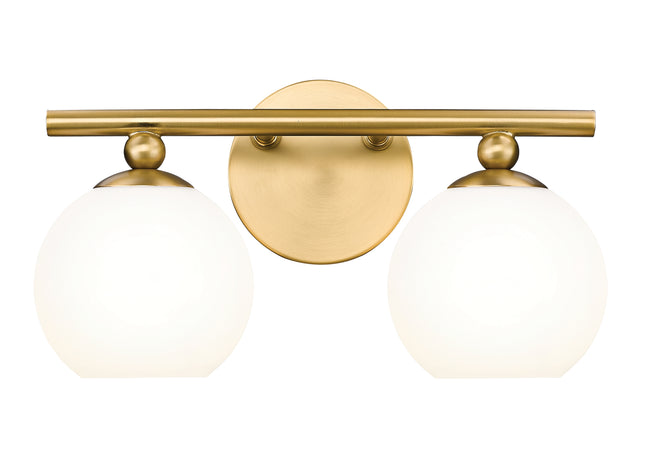 1100-2V-MGLD - Neoma 2 Light 14" Vanity - Modern Gold